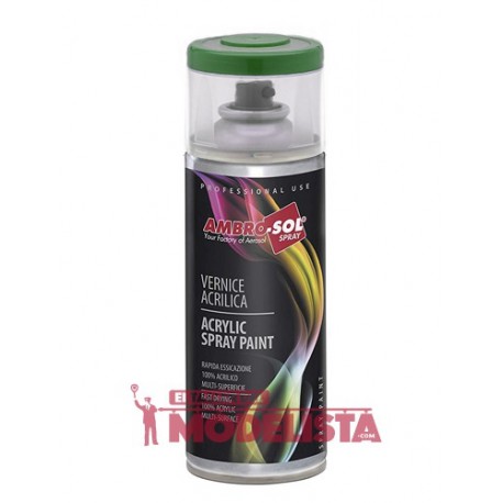 Verde musgo. Spray, 400ml. RAL 6005.