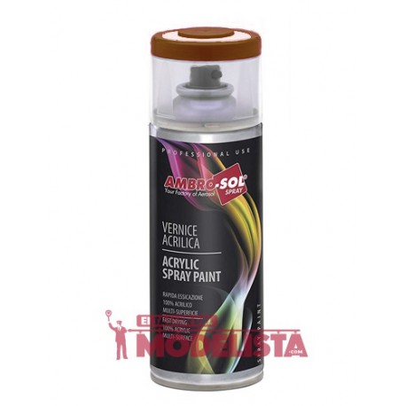 Copper brown. Spray, 400ml. RAL 8004.