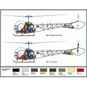 AH.1 / AB-47. Light helicopter.