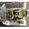 Reproducción del cockpit de un F-104 G. Escala 1/12.