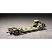 German tank transporter. TRUMPETER 07249