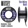 Flexible tin wire roll 2mm.