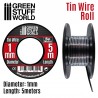 Flexible tin wire roll 2mm.