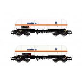 2-unit set of tank wagons Zags, Saltra.