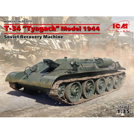 T-34 "Tyagach" model 1944.