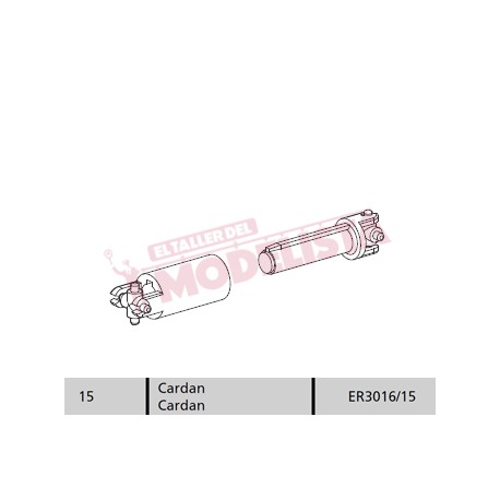 Cardan para 7200 RENFE.