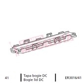 Bogie lid DC, for locomitve 7200 RENFE.