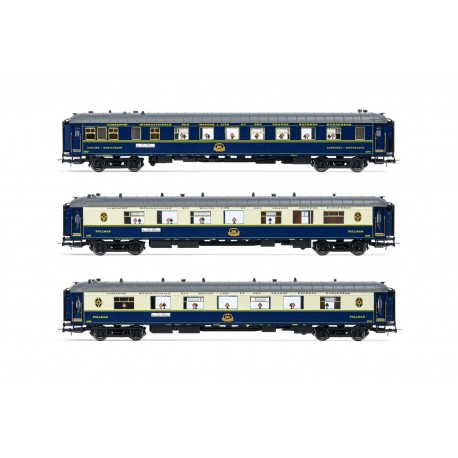 Set de 3 coches Pullman.