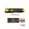 Decoder con sonido para las 321 RENFE, 6 pins. D&H