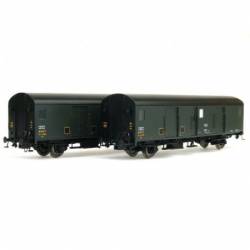 Van set type Dqd2m, SNCF. Tail lamps.