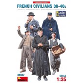 French civilians. 30s-40s.