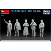 French civilians. 30s-40s.