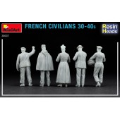 French civilians. 30s-40s.