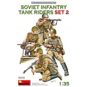 Soviet infantry tank riders. Set 2.