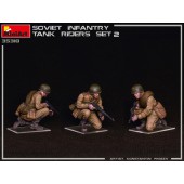 Soviet infantry tank riders. Set 2.