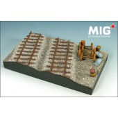 Base para diorama de ferrocarril . MIG 72-354