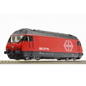 Electric locomotive Re 460 series with sound.