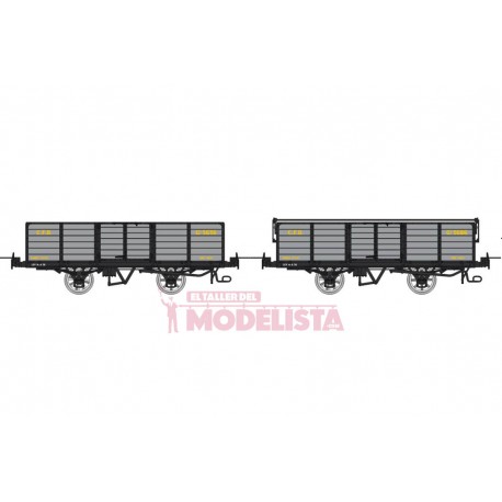 Set de vagones de bordes, Gv 5636 + 5686.