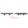 Set flat wagons, H 65194 + Hv 6598.