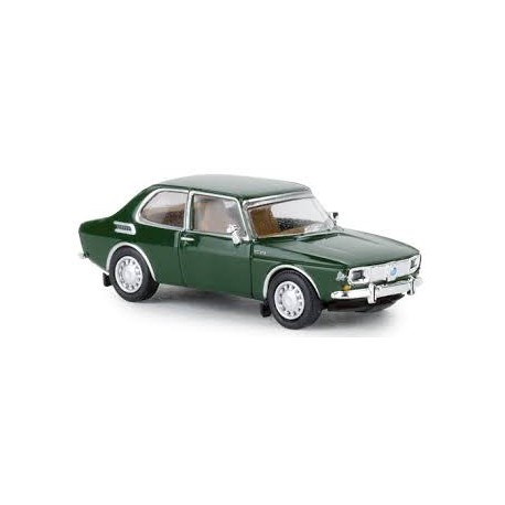 Saab 99, verde oscuro.