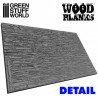 Rolling pin wood planks.