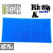 Moldes de goma para remaches. GREEN STUFF WORLD 1268