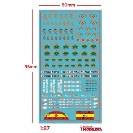 Logotipos de la Guardia Civil. ETM 9013