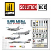 Solution box: Aviones de metal natural.