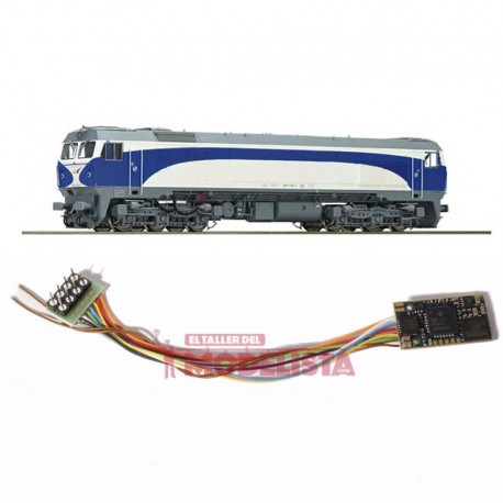 Decoder con sonido para las 319.3 RENFE, 21 pins. D&H