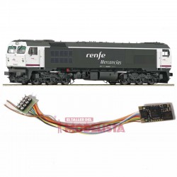 Decoder con sonido para las 319.2 RENFE, 21 pins. D&H