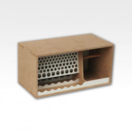 Brushes and tools module. Box format.