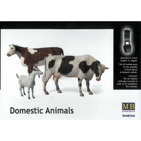 Domestic animals. MASTER BOX 3566