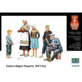 Citizenry. East european WW II era.  MASTER BOX 3588