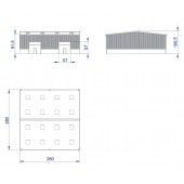 Nave industrial, doble puerta. PARVUS H1003