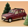 Renault 4L, 1966. Dark red.