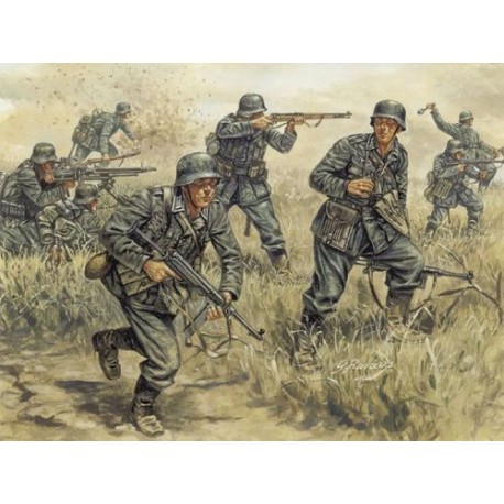 German Infantry WWII. ITALERI 6033