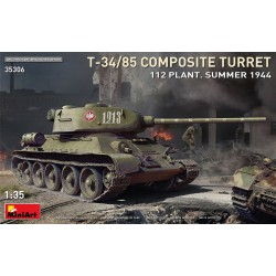 Carro de combateT-34/85 Composite Turret. Planta 112. Verano 1944.