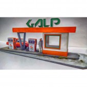 Gasolinera Galp, años 80.