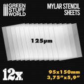 Mylar Stencil Sheets.