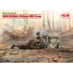 WWII British Vickers MG Crew.