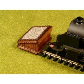 Wooden buffer stops.