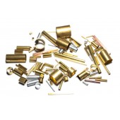 Tube assortment (brass, aluminum and copper).