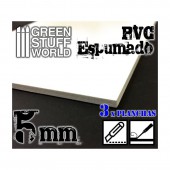 PVC espumado de 5.0 mm (x3).