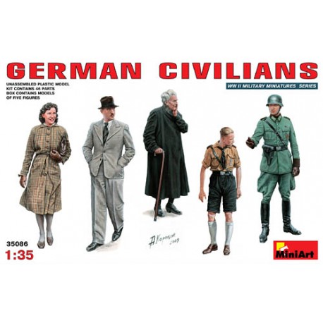 German civilians. MINIART 35086