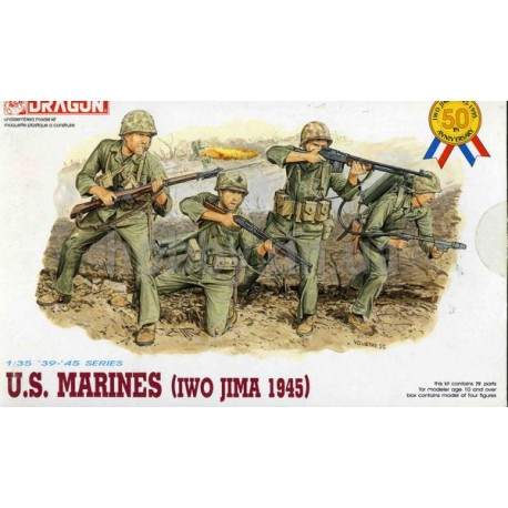 Soldados estadounidenses en Iwo Jima. DRAGON 6038