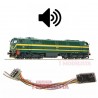 Decoder con sonido para las 333.1 RENFE, 8 pins.