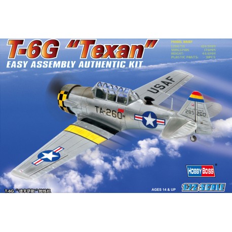 American T-6 G Texan. Calcas españolas. HOBBY BOSS 80233ESP