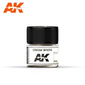 Cream white (RAL 9001), 10ml. Real Colors.