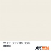 White grey (RAL 9002), 10ml. Real Colors.