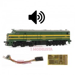 Decoder con sonido para las 318 RENFE, 21 pins. D&H